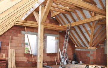The Handfords attic trusses